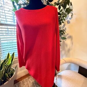 Bold Red Women's Shimmer Sweater